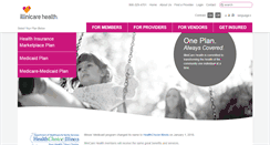 Desktop Screenshot of illinicare.com